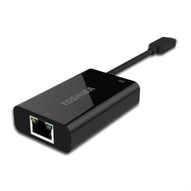 Toshiba USB-C to RJ-45 Ethernet Adapter with Power Delivery