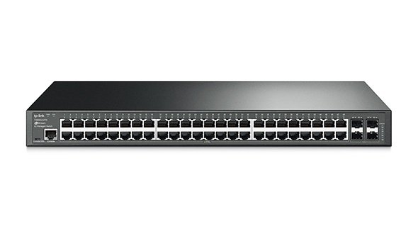 TP-Link T2600G-52TS JetStream 48-Port Gigabit L2 Managed Switch with 4 SFP Slots