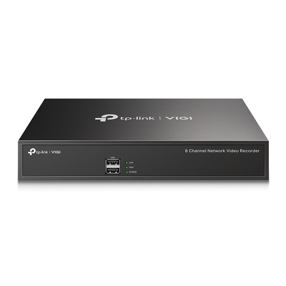TP-Link VIGI NVR1008H 8-Channel Rackmount Diskless Network Video Recorder
