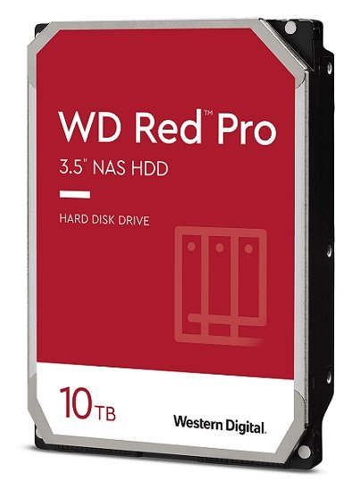 Western Digital Red Pro 10TB 7200rpm 256MB Cache 3.5 Inch SATA NAS Hard Drive