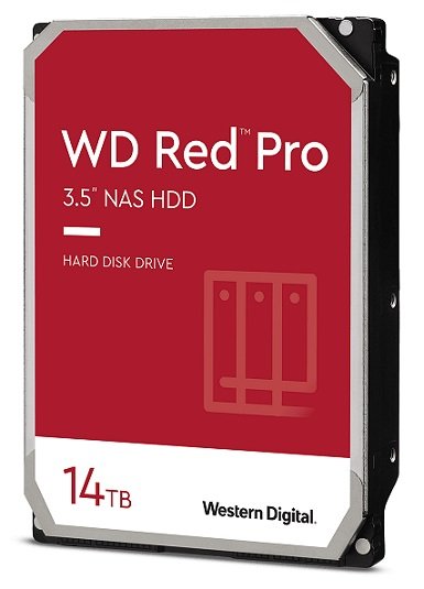 Western Digital Red Pro 14TB 7200rpm 512MB Cache 3.5 Inch SATA NAS Hard Drive
