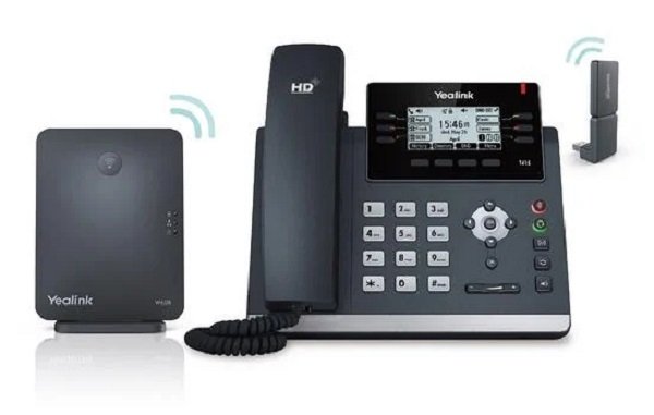 Yealink W41P DECT IP Solution T41S with W60 Base Unit and DD10K