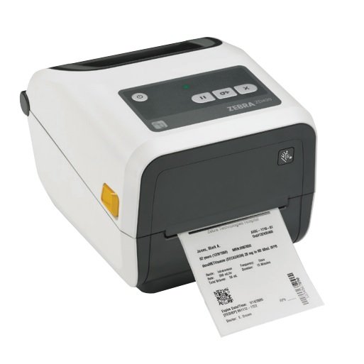 Zebra ZD420-HC 203DPI Thermal Transfer Healthcare Ready Label Printer - Bluetooth USB Wireless